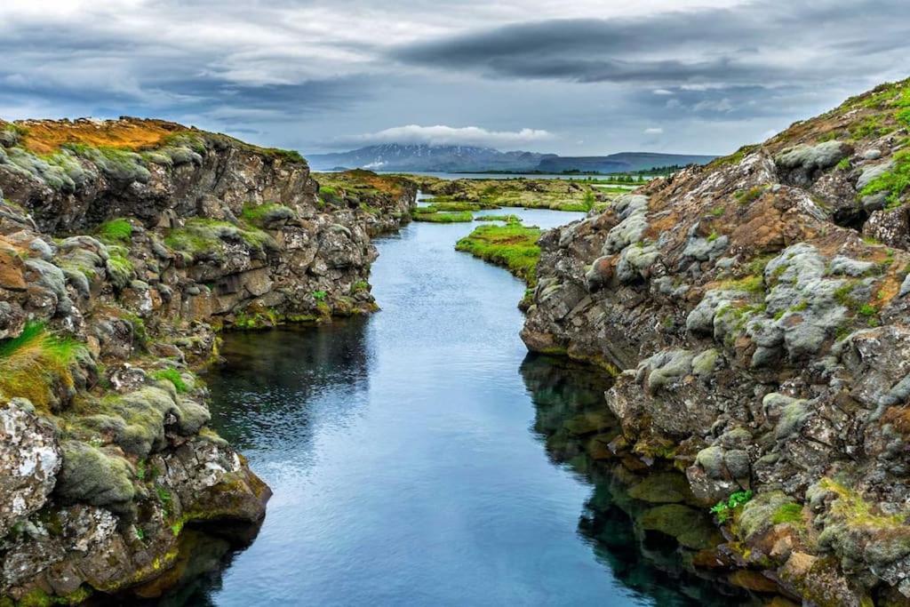 Eyvik Cottages - Private Hot Tub! Selfoss Luaran gambar