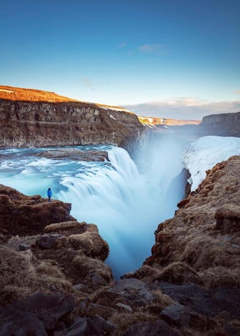 Eyvik Cottages - Private Hot Tub! Selfoss Luaran gambar